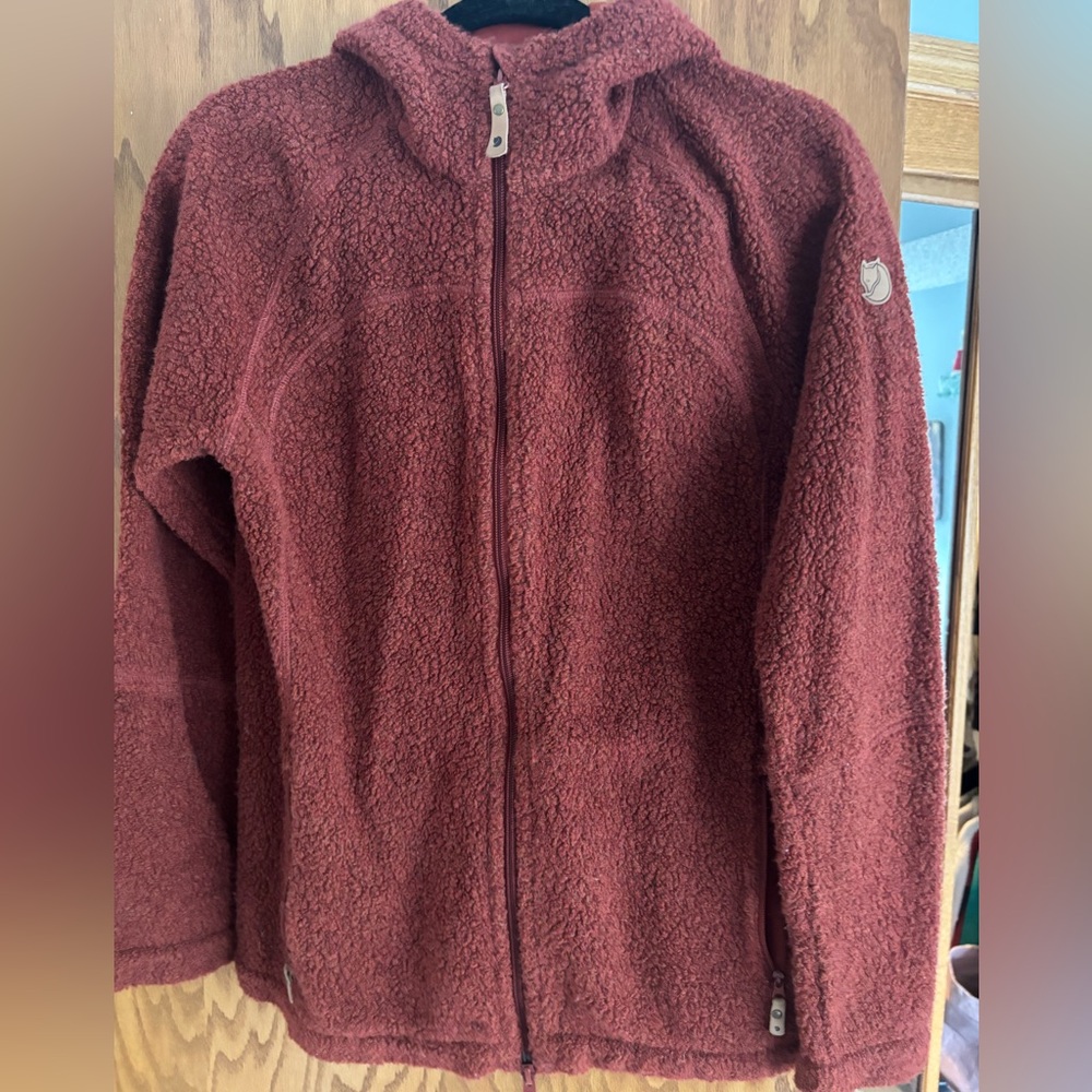 Fjallraven Women's Jacket in burnt orange